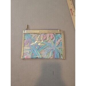 Lilly Pulitzer Clear Catch All Pouch “Sweet Escape”